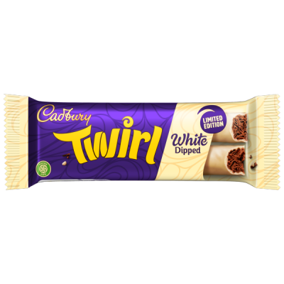 Cadbury 43G Twirl White Dipped 48Ca