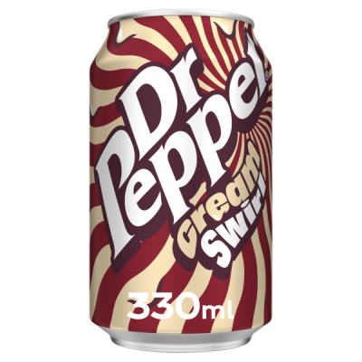 Dr Pepper Cream Swirl 330Ml X 24 (Can)