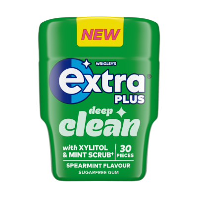 Extra Plus Clean Spearmint 30Pc