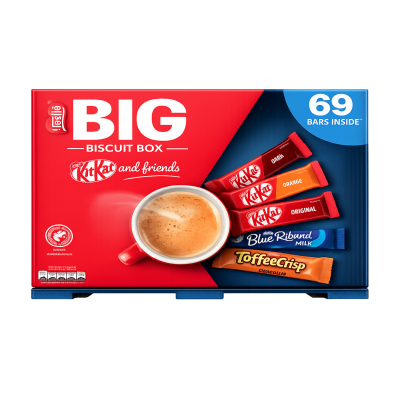 Kit Kat Big Biscuit Box Mxd 69 Pc N1 Gb