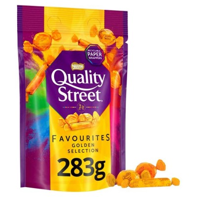 Quality Street Gold Pouch 8X283G Xb