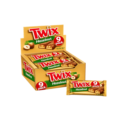 Twix Hazelnut 9Pk 1X13